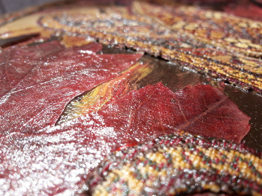 Detailed shot of "Pause"
