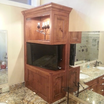 Bathroom TV Console