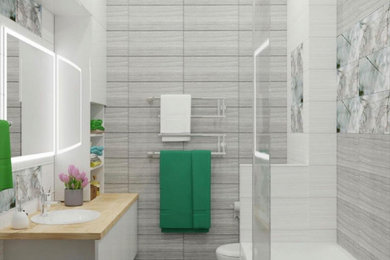 Дизайн - проект ванной комнаты