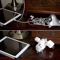 Recoil Winders Charging Station Organization - Cable Management