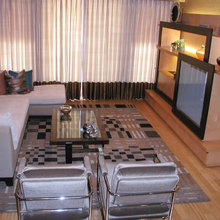 living room built-in