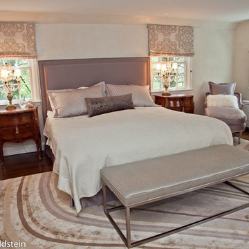 Transitional, updated Master Bedroom