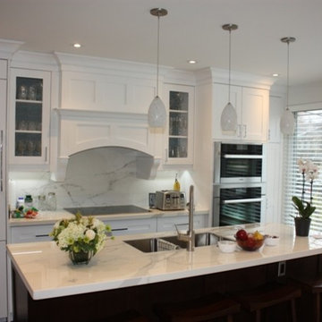 Private Residence- Estatuario Sintered Stone 12MM Polished
