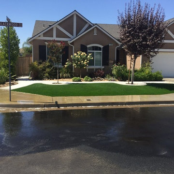 Front Yard Landscapes with Artificial Grass