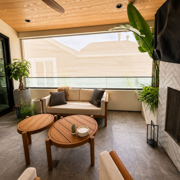 Manual Patio Shades for Sun & Privacy Control