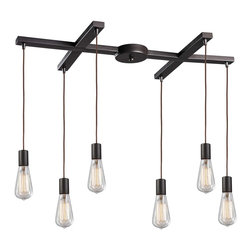Landmark Menlow Park 6-Light Pendant - Pendant Lighting