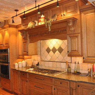 Tin Ceiling Farm Kitchen Make-Over