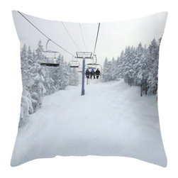 BACK to BASICS - Chair Lift Pillow Cover, 20x20 - Decorative Pillows