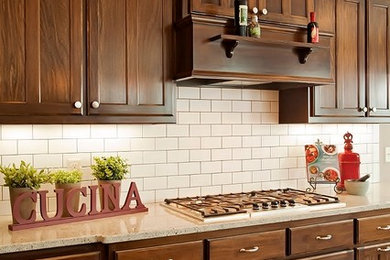 Example of a kitchen design in Minneapolis