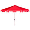 Uv Resistant Zimmerman 9' Crank Market Auto Tilt Umbrella With Flap