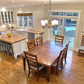 Transitional Craftsman Kitchen
