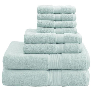 800GSM Cotton 8 Piece Towel Set, MPS73-192