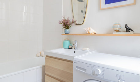 Avant/Après : Deux mini-salles de bains de moins de 4 m2 rénovées