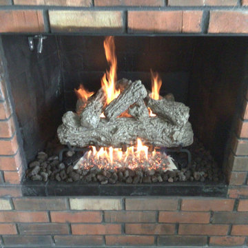 Carmel, In. // Gas Fireplace