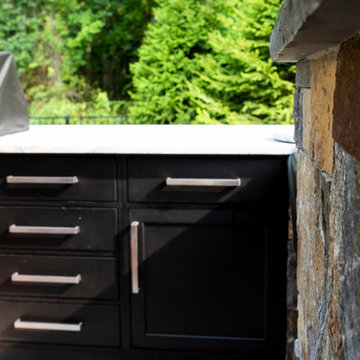 An Outdoor Oasis with Rustic Charm