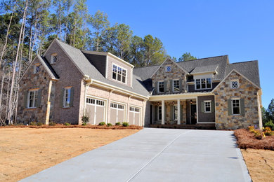 Traditional exterior home idea in Atlanta