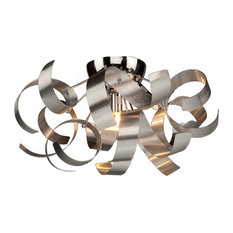 Bel Air 4-Light Brushed Nickel Flush Mount