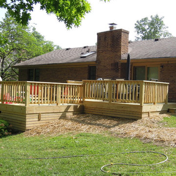 Treated Lumber Deck w/Skirting, West Chester, OH area