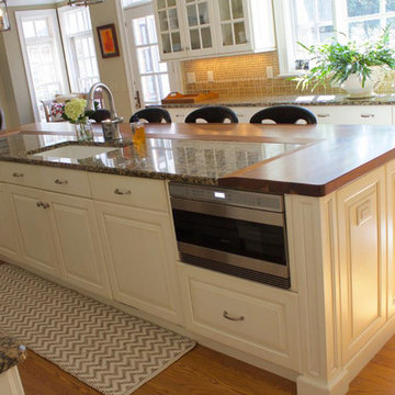 Cincinnati, OH - Traditional - Walnut Wood Kitchen Countertop