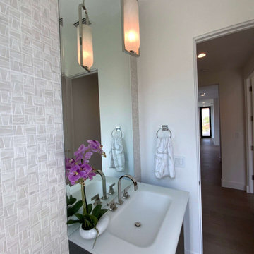 Spanish Oaks Luxury Powder Room