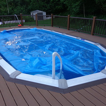 Trex Pool Deck - Deposit, NY