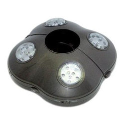 Rite Lite - Patio Umbrella. Outdoor Bronze 40-LED Umbrella Light - Outdoor Lighting