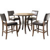 Cameron 5-Piece Counter Height Dining Set with Parson Stool