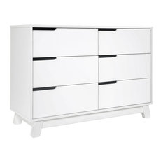 Babyletto Hudson 6 Drawer Double Dresser White Dressers Babyletto Hudson 6 Drawer Double Dresser White Dressers