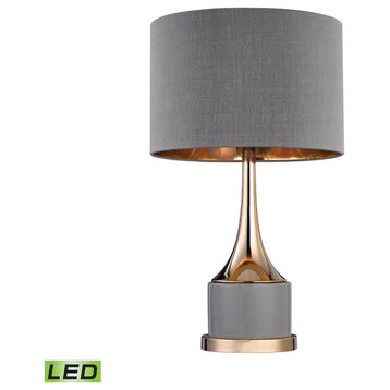Elk Lighting D2748-LED Cone Neck Lamp Gray