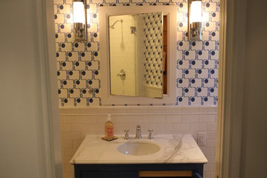Inspiration for a timeless bathroom remodel in San Francisco
