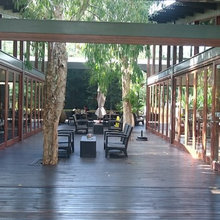 outdoor courtyard