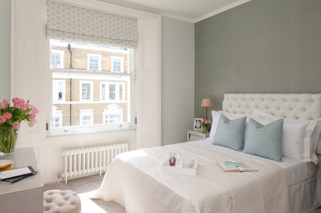 Transitional Bedroom by Jess Lavers Design