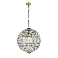 Earlene 4-Light 20" Antique Bronze Pendant