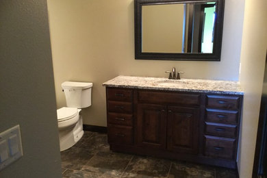 Example of a bathroom design in Other