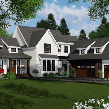 Modern Farmhouse Plan 098-00297