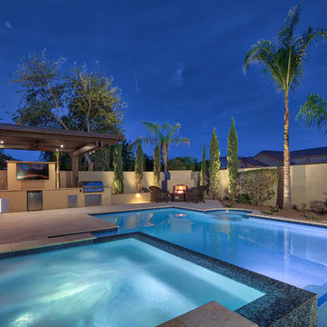 Chandler Backyard Transformed into Outdoor Entertainment Space