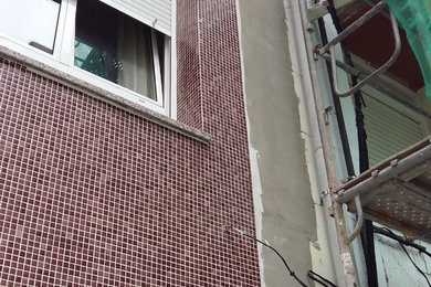 Rehabilitación de fachada en Santander