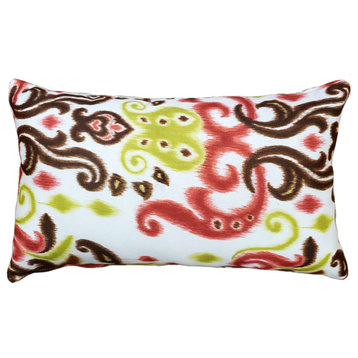 Pillow Decor - Bora Bora Tropical Throw Pillow 12x20