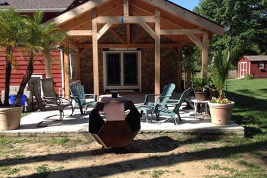 Patio - craftsman patio idea in Philadelphia