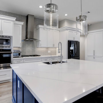 Woodlands Remodel From Production Home To Custom Home