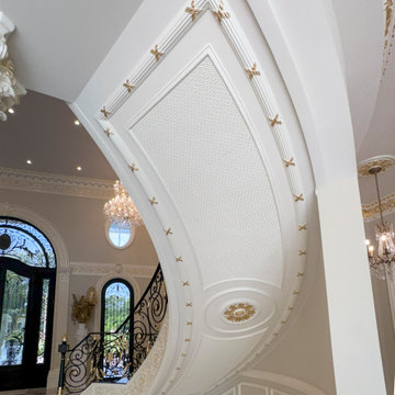 Project #135 | A Vibrant Double Curved Staircase