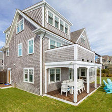 deck stain window box and shutter ideas
