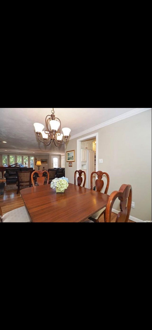 See kitchen from front door