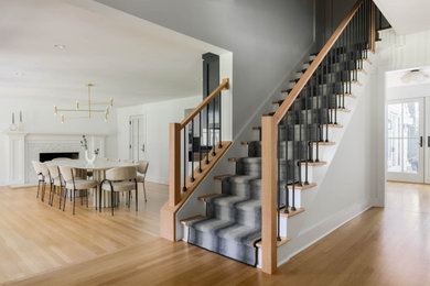Example of a minimalist staircase design in Other