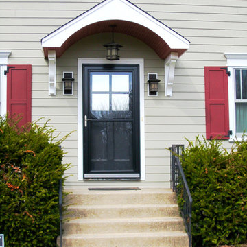 Colonial Style Home Winnetka, IL in Marvin Windows & James Hardie Siding