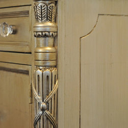 Silver leaf night stands - Side Tables And End Tables