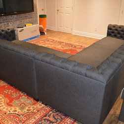 Sectional Sofa Tufted Back - Products