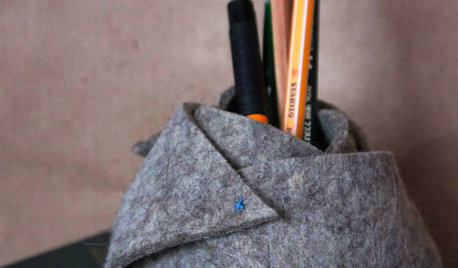 DIY: Как сделать корзинку из войлока своими руками для мелочей
