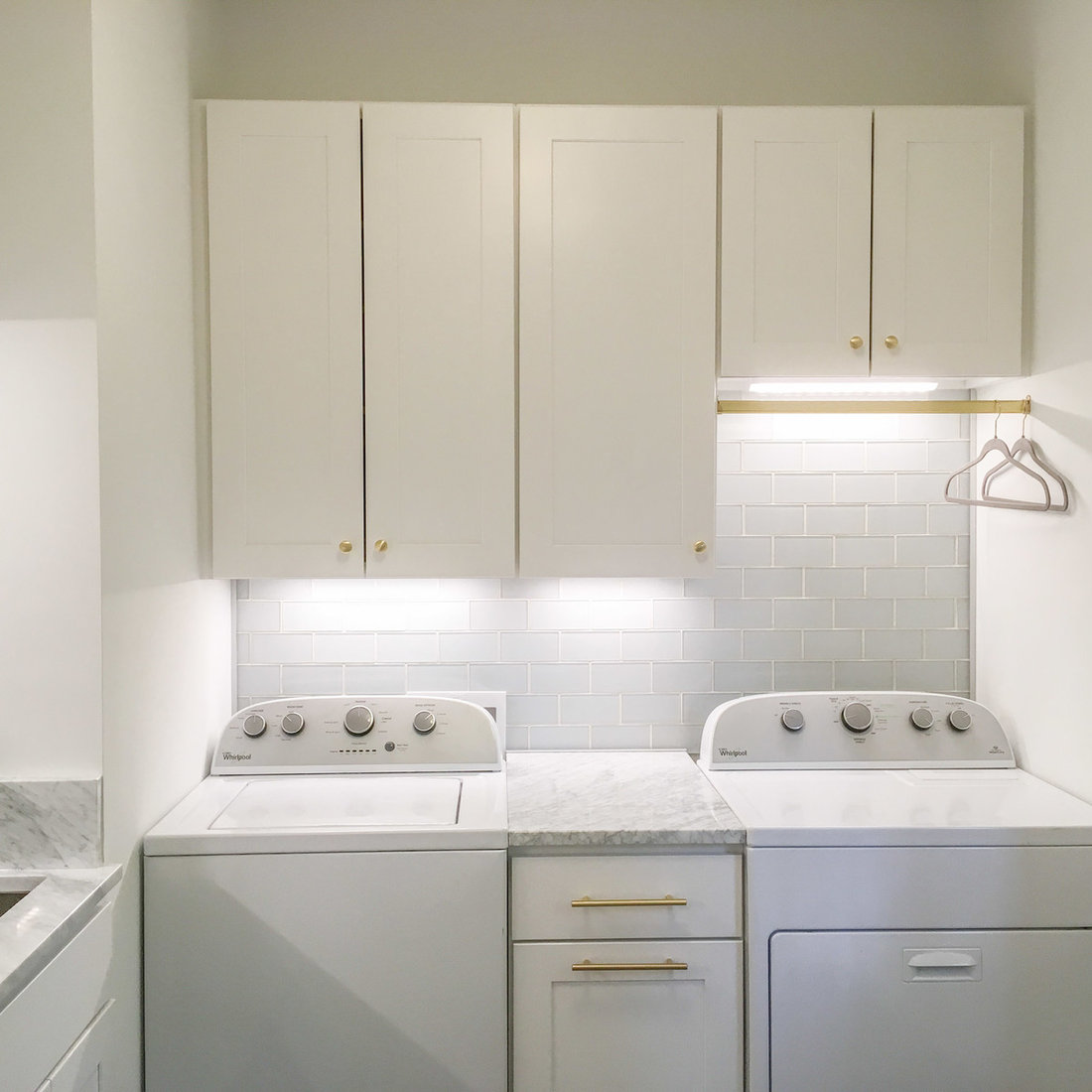 Transitional Laundry Room Remodel