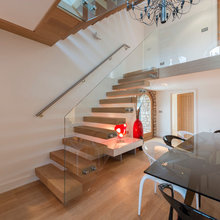 staircase and hall